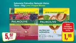 Rede Supermarket Sabonete Palmolive Naturals Vários Tipos oferta