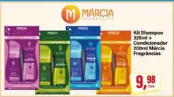 Rede Supermarket Kit Shampoo 325ml + Condicionador 200ml Márcia Fragrâncias oferta