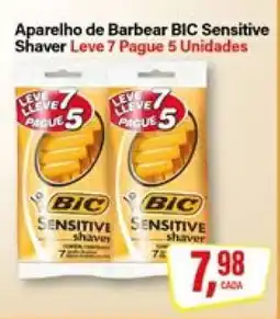 Rede Supermarket Aparelho de Barbear Bic Sensitive Shaver oferta