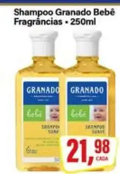 Rede Supermarket Shampoo Granado Bebê oferta