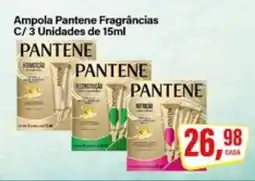 Rede Supermarket Ampola Pantene Fragrâncias oferta