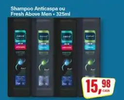 Rede Supermarket Shampoo Anticaspa ou Fresh Above Men oferta