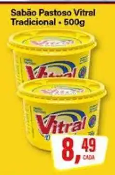 Rede Supermarket Sabão Pastoso Vitral Tradicional oferta