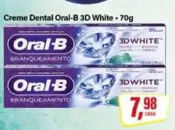 Rede Supermarket Creme Dental Oral-B 3D White oferta
