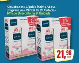 Rede Supermarket Kit Sabonete Líquido Íntimo Above Fragrâncias oferta