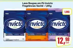 Rede Supermarket Lava Roupas em Pó Invicto oferta