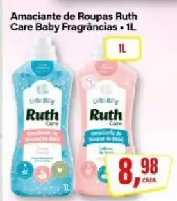 Rede Supermarket Amaciante de Roupas Ruth Care Baby Fragrâncias oferta
