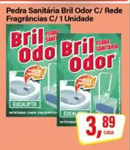 Rede Supermarket Pedra Sanitária Bril Odor C/ Rede oferta
