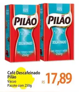 Atacadão Café Descafeinado Pilão Vácuo Pacote oferta
