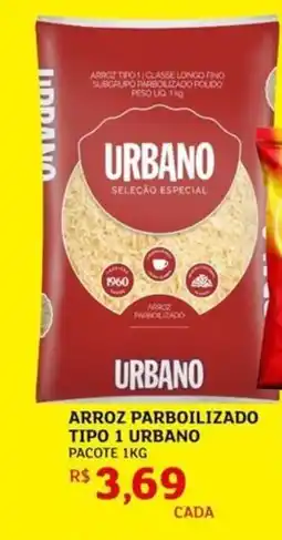 Assaí Atacadista Arroz parboilizado tipo 1 urbano pacote oferta