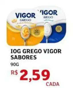 Assaí Atacadista Iog grego vigor sabores oferta