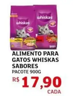 Assaí Atacadista Alimento para gatos whiskas sabores oferta
