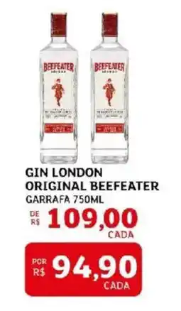 Assaí Atacadista Gin london original beefeater oferta