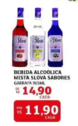 Assaí Atacadista Bebida alcoólica mista slova sabores oferta