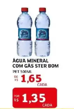Assaí Atacadista Água mineral com gas ster bom oferta