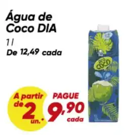 Dia Água de Coco DIA oferta