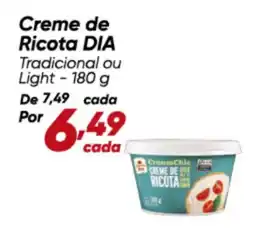 Dia Creme de Ricota DIA oferta