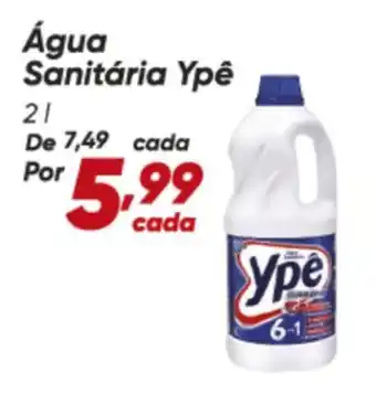 Dia Água Sanitária Ypê oferta