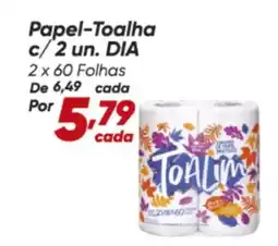 Dia Papel-Toalha c/2 un. DIA oferta
