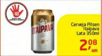 Tenda Atacado Cerveja pilsen itaipava lata 350ml oferta