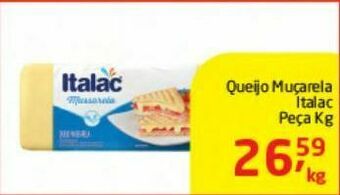 Tenda Atacado Queijo muçarela italac kg oferta