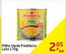 Tenda Atacado Milho verde predilecta 170g oferta