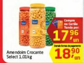 Tenda Atacado Amendoim crocante select 1.01kg oferta