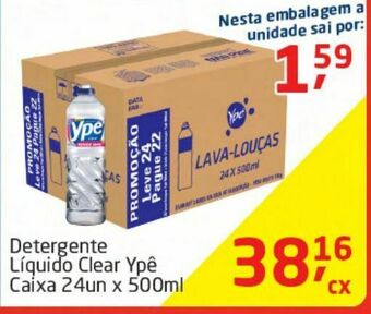 Tenda Atacado Detergente líquido clear ypê oferta