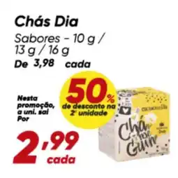 Dia Chás Dia Sabores oferta