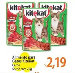 Atacadão Alimento para Gatos Kitekat Carne Sachê oferta