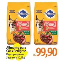 Atacadão Alimento para Cães Pedigree Raças pequenas Saco oferta