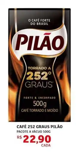 Assaí Atacadista Café 252 graus pilão pacote a vácuo oferta