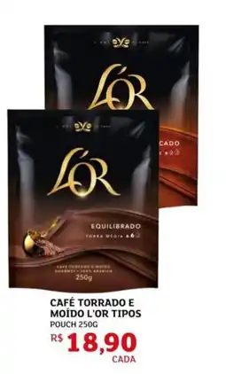 Assaí Atacadista Café torrado e moído l'or tipos oferta
