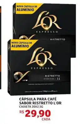 Assaí Atacadista Cápsula para café sabor ristretto l'or oferta
