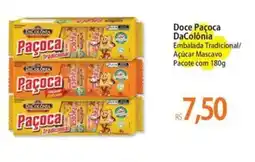 Atacadão Doce Paçoca DaColônia oferta