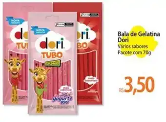 Bala de Gelatina Dori