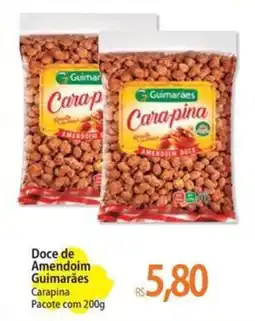 Atacadão Doce de Amendoim Guimarães Carapina Pacote oferta