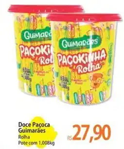 Atacadão Doce Paçoca Guimarães Rolha oferta