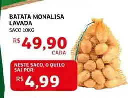 Assaí Atacadista Batata monalisa lavada oferta