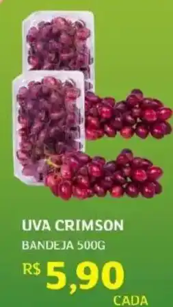 Assaí Atacadista UVA CRIMSON BANDEJA oferta