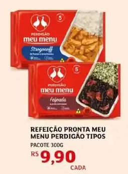 Assaí Atacadista Refeição pronta meu menu perdigão tipos pacote oferta
