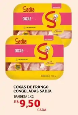 Assaí Atacadista Coxas de frango congeladas sadia oferta