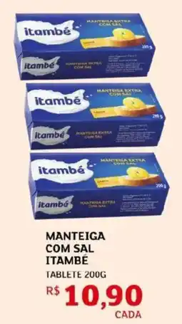Assaí Atacadista Manteiga com sal itambé tablete oferta
