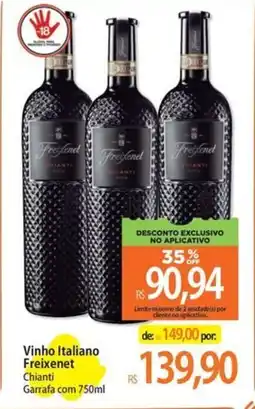 Atacadão Vinho Italiano Freixenet Chianti oferta