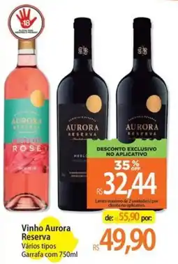 Atacadão Vinho Aurora Reserva oferta