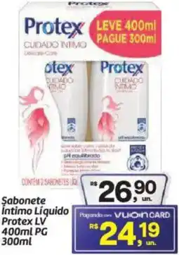 Fort Atacadista Şabonete Intimo Líquido Protex oferta