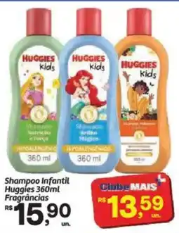 Fort Atacadista Shampoo Infantil Huggies Fragrâncias oferta