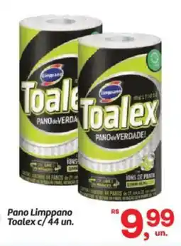 Fort Atacadista Pano Limppano Toalex c/44 un. oferta