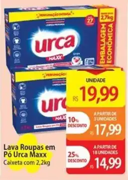 Atacadão Lava Roupas em Pó Urca Maxx oferta