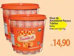 Atacadão Doce de Amendoim Paçoca Tubitos oferta